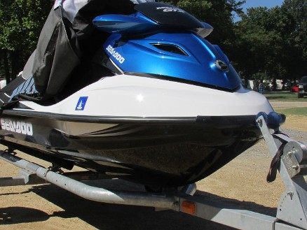 Fiberglass Fracture Repair on a Sea Doo in Chesapeake Beach, Maryland